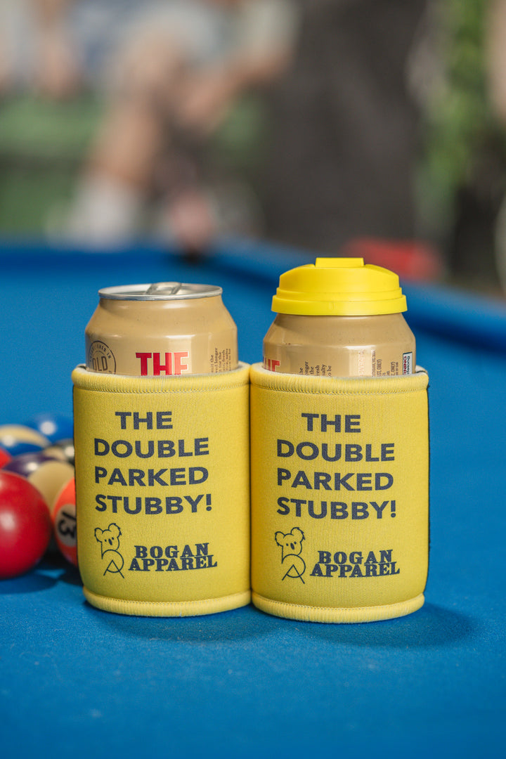 DOUBLE PARKED STUBBY® – The World’s First Dual Drink Holder