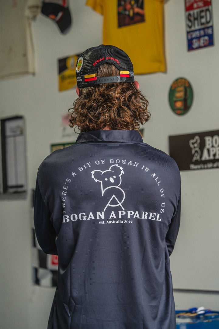 Black Bogan Fishing Shirt