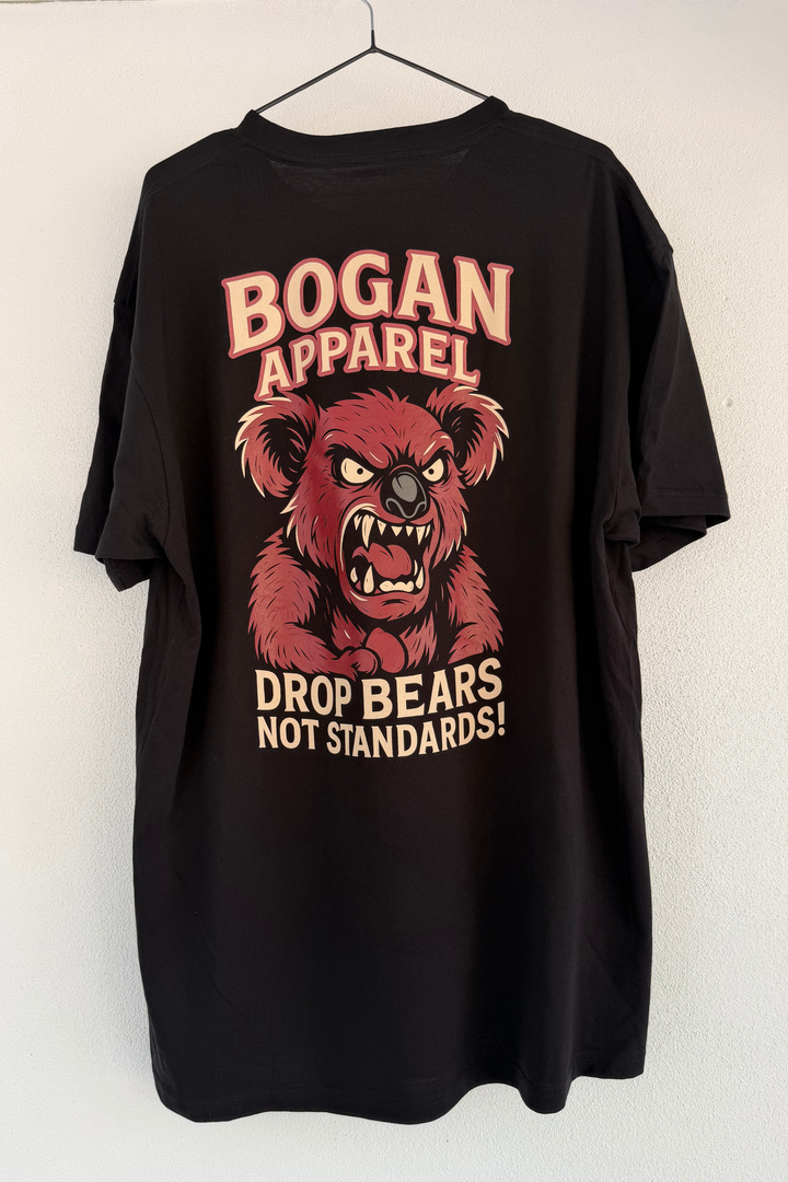 Drop Bear T shirt black