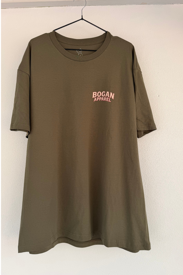 Drop Bear T shirt Army Green