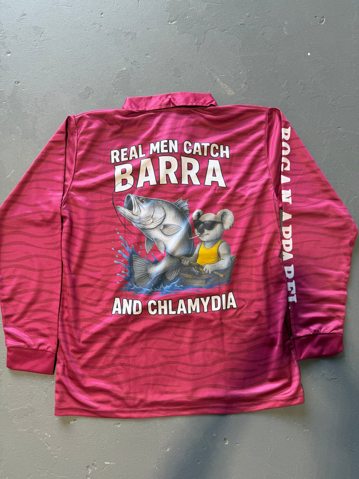 Real Men Fishing Shirt