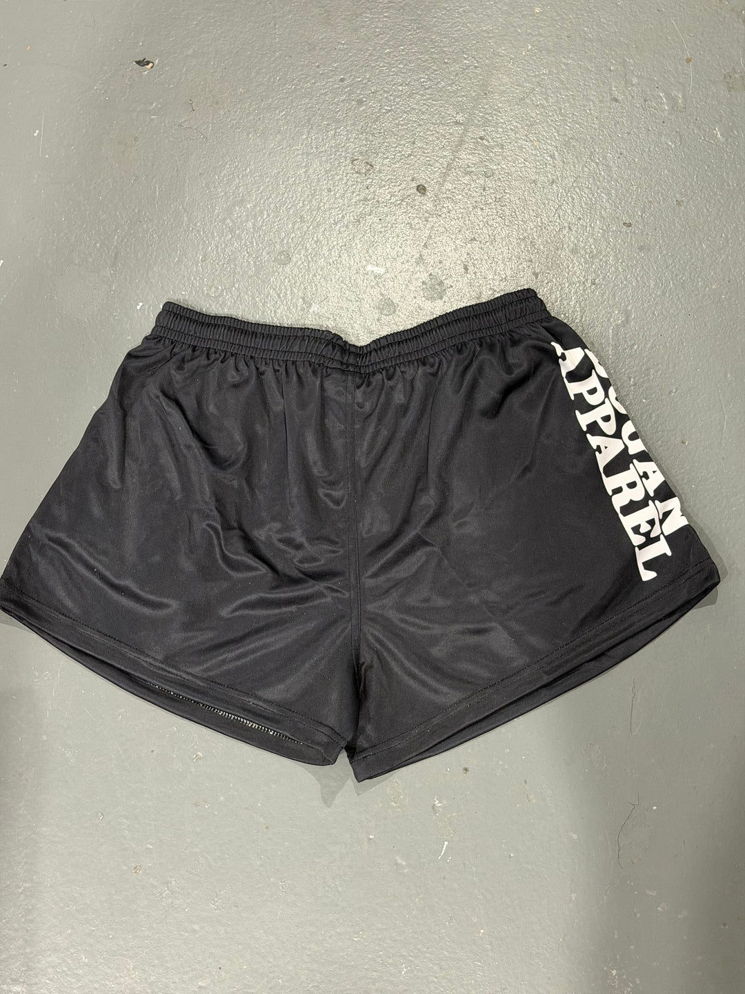 Black Footy shorts