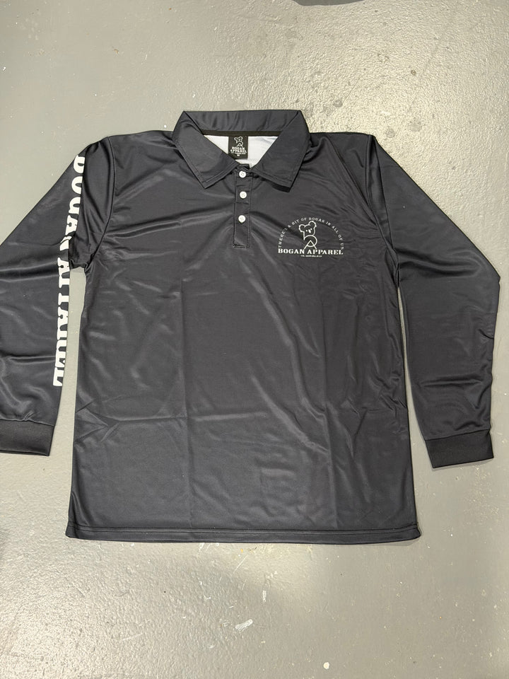 Black Bogan Fishing Shirt