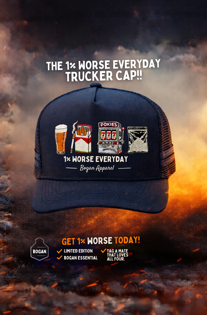 1% Worse Everyday Trucker cap