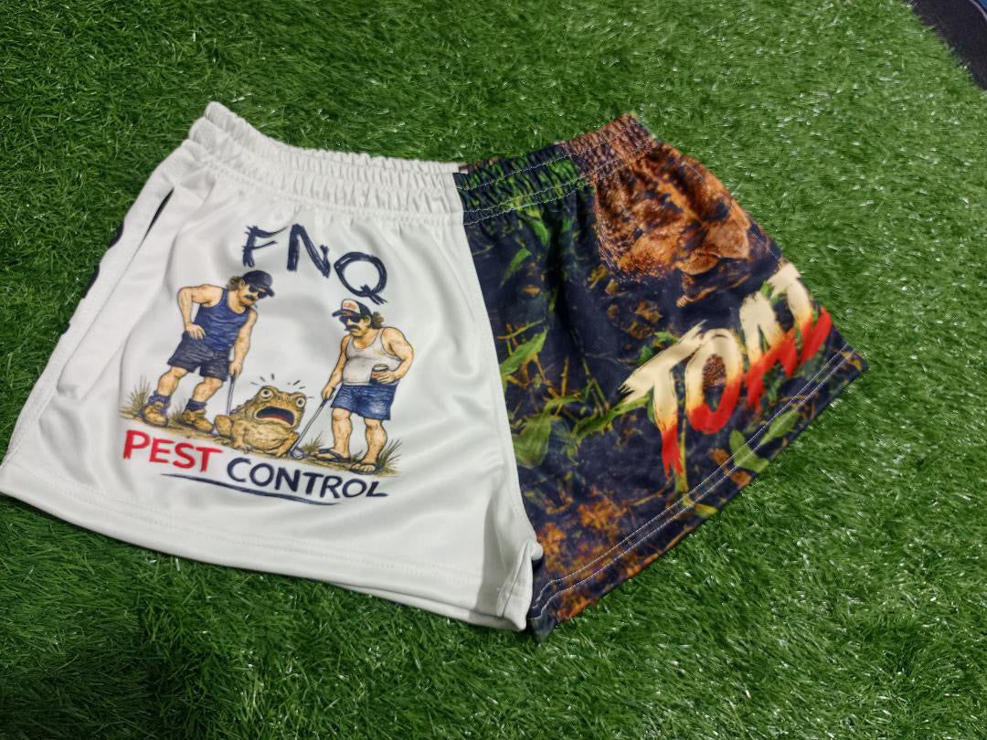 Toadzilla Footy Shorts