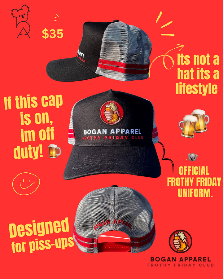 Frothy Friday Trucker cap