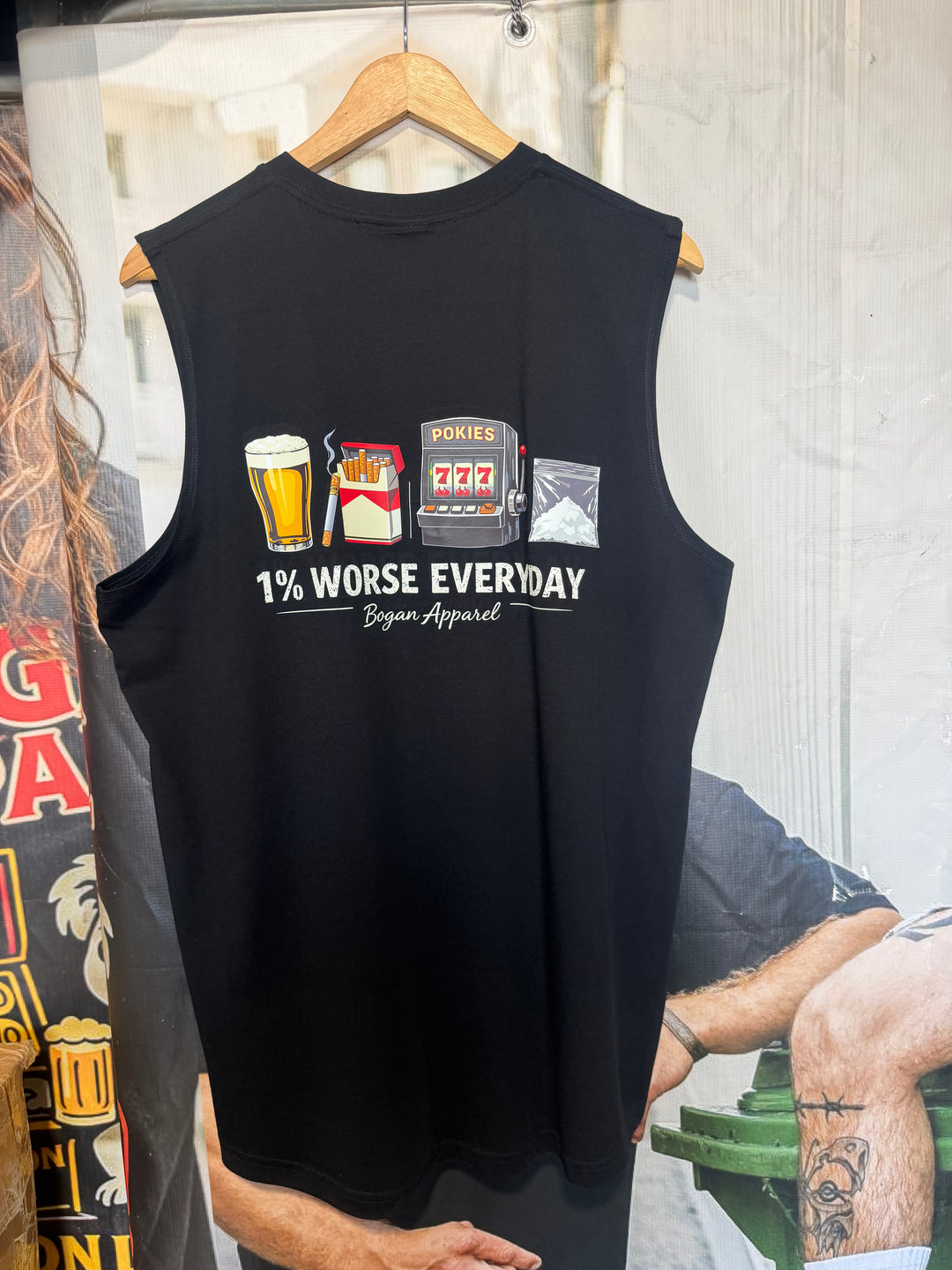 1% Worse Everyday Singlet