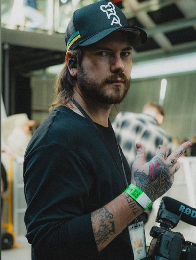  wearing Bogan Apparel