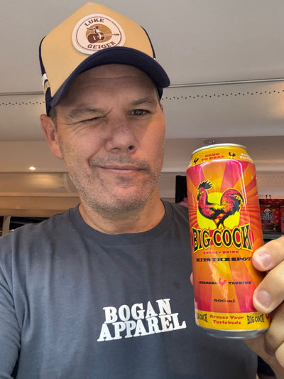  wearing Bogan Apparel