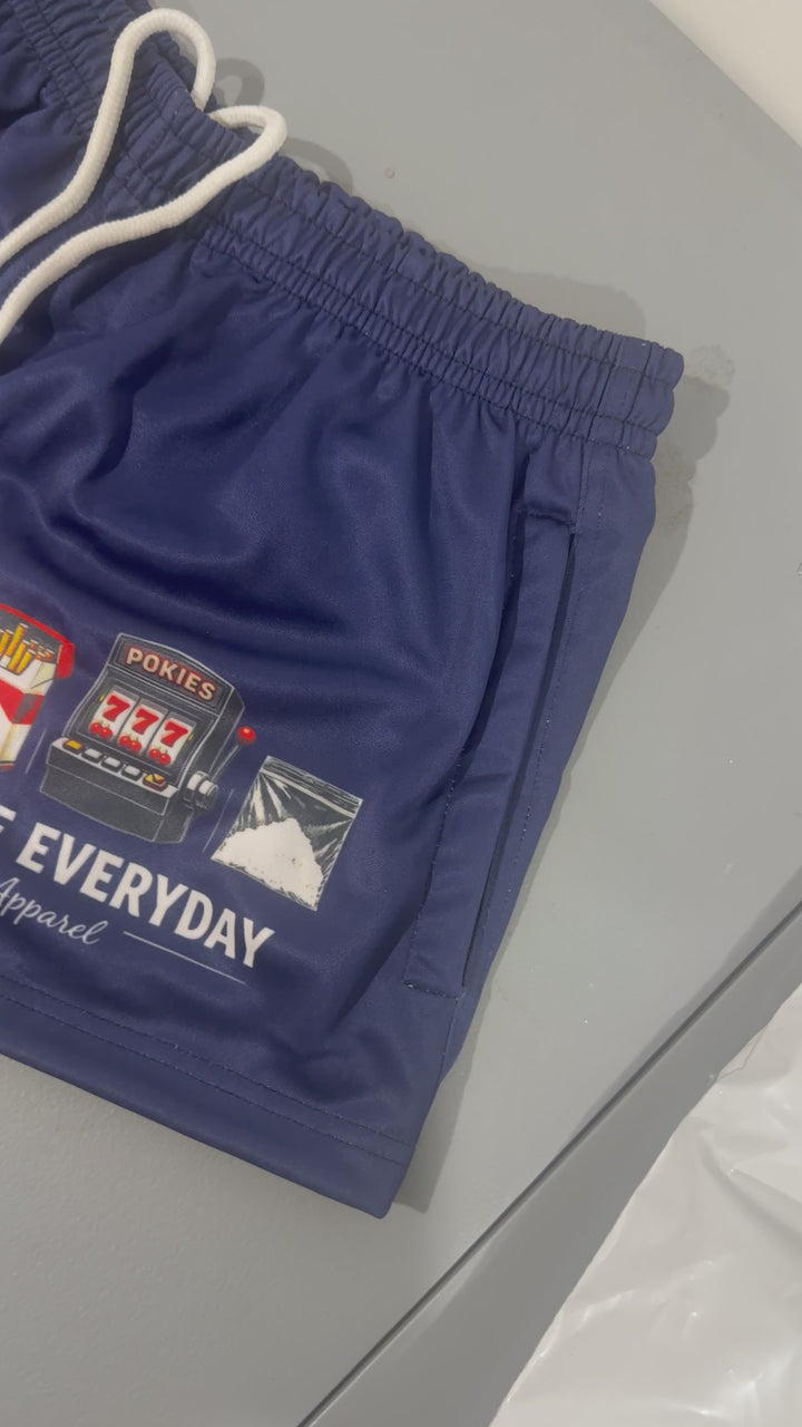 1% Worse Everyday Footy Shorts