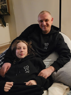 Dad & Daughter wearing Bogan Apparel