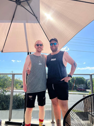 Glen  wearing Bogan Apparel